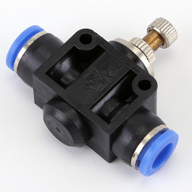 High Pressures Air Tube Fitting With Secure Sealing Pneumatic Airflows Regulator for Factory and Workshop Use