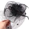 Wedding Bridal Headband Hepburn Mesh Veil Face Cover Fashion Bride Veil Hairdband  Headwear