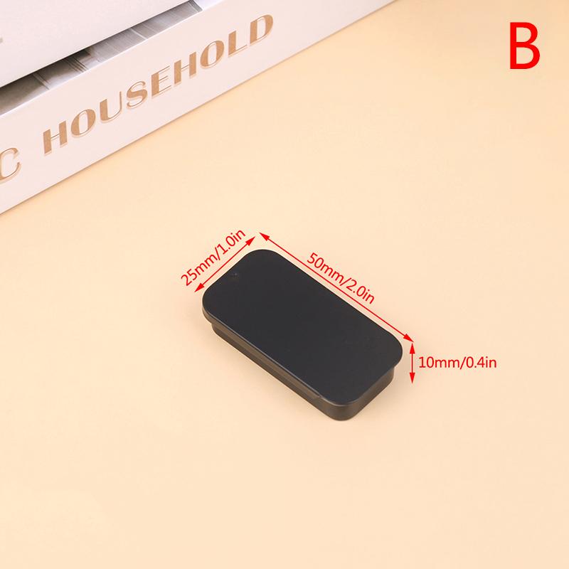 

6 Styles Slide Tinplate Push-Pull Box 10G 15G 30G Solid Balm Box Candy Box Cigarette Box Key Box Sewing Box Storage Box