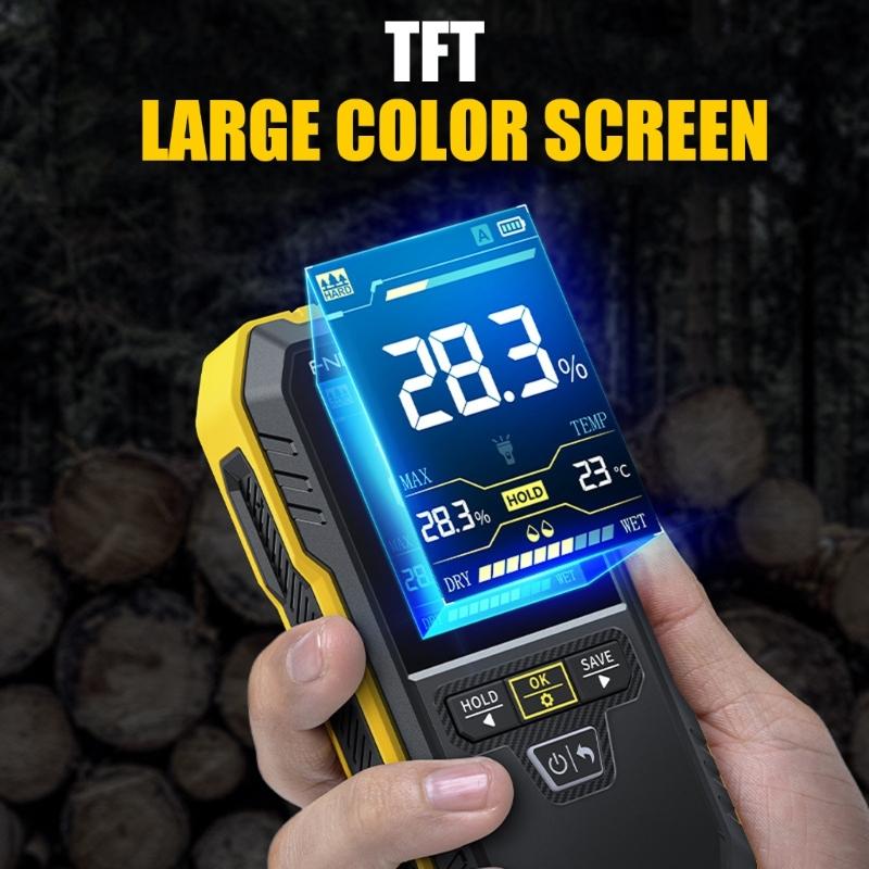 Wood Moisture Gauge Tester Analyzers With Quick Response Suitable For Construction Workers Hobbyists Dry Cargo Testing