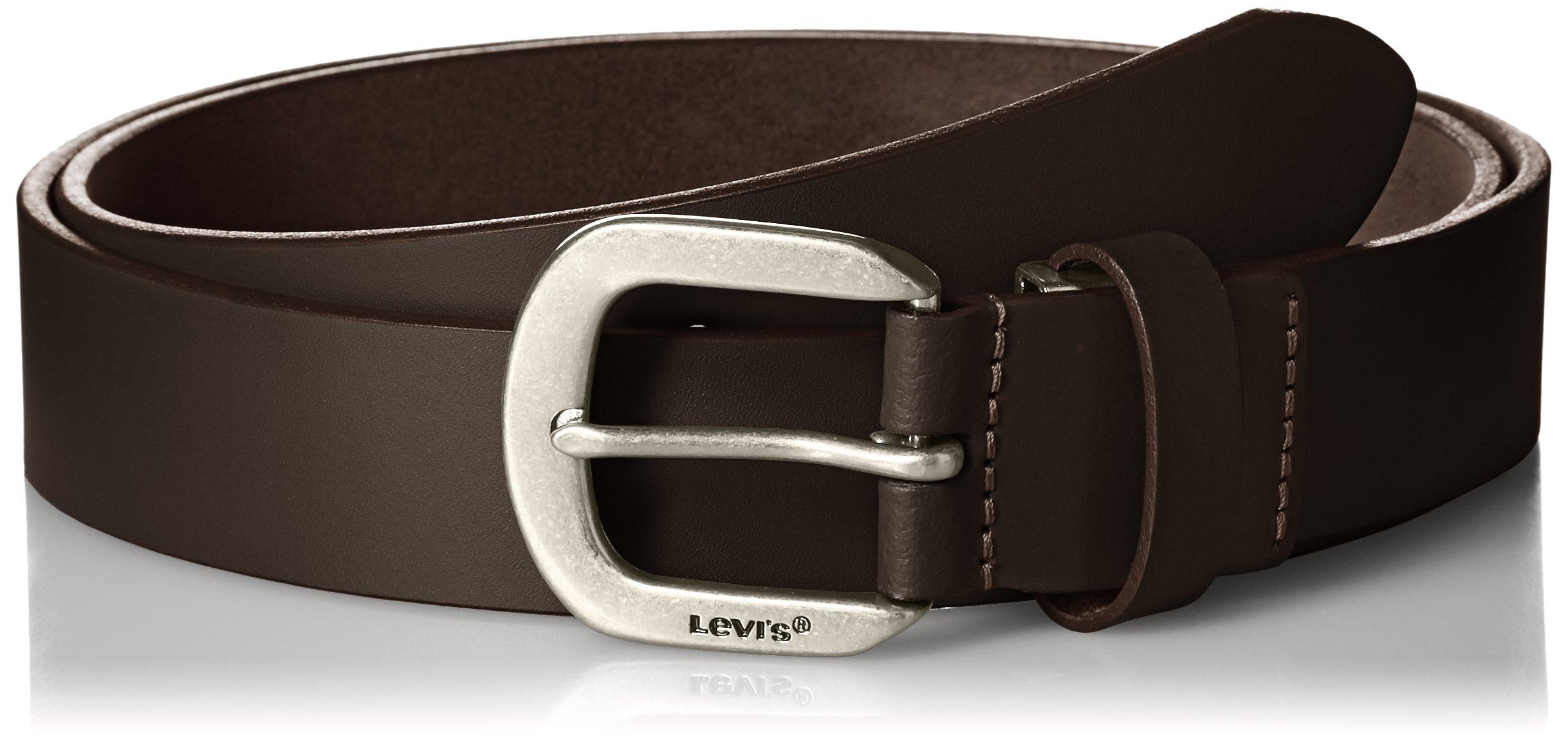 

Levi s Men s Casual Leather Belt 15116064 Adjustable L Size Long Size Compatible Made in Vietnam 15116064 0029brown L