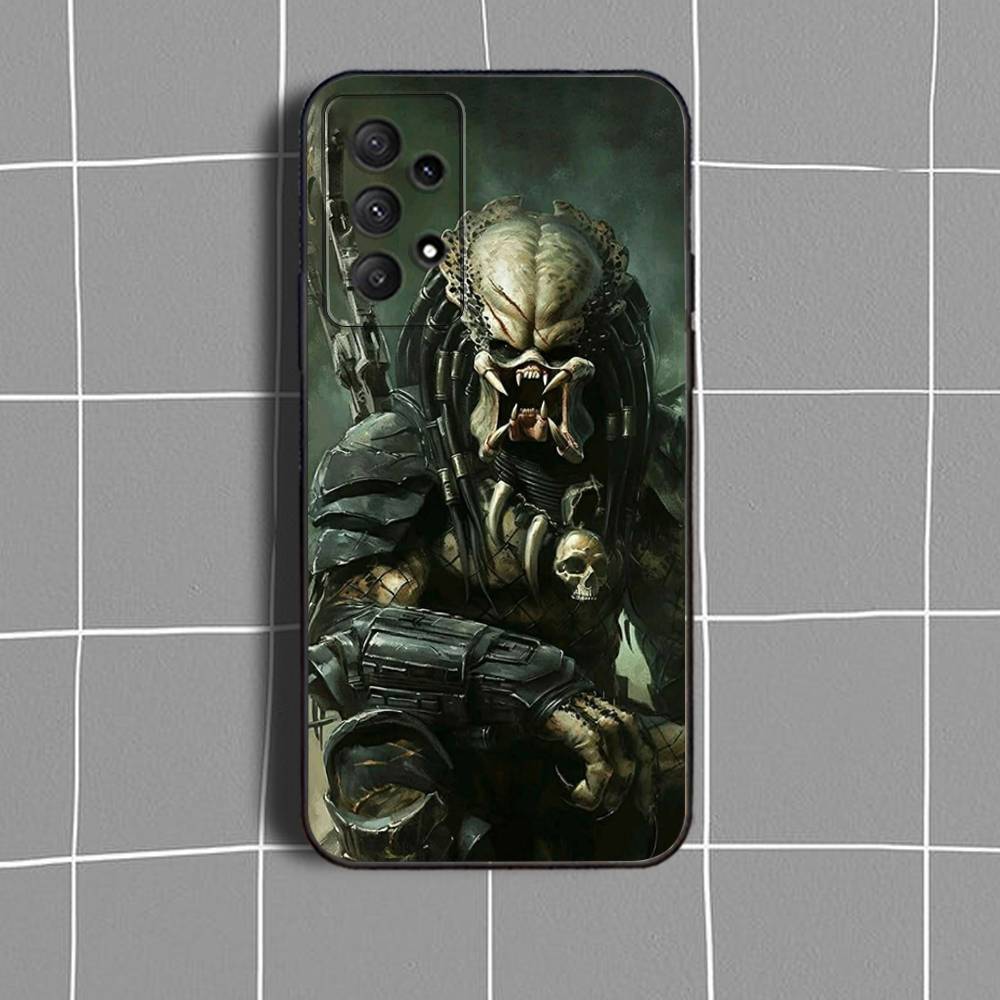 

The P-Predator Phone Case For Samsung Galaxy A73,31,32,72,41,53,52,71,22,5G,Note,J7,8,9 Soft Black Cover SamsungA71