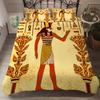 Western Egyptian Bedding Set Duvet Cover Set With Pillowcase Beauty Tiger Comforter Bedding Sets Home Textiles 4 Pcs Double 852D