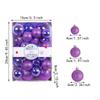 26 Pieces Christmas Ball Ornaments Decorative Baubles Holiday Hanging Balls Home Decor Shatterproof