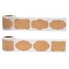 300 Stickers/Rolls/30x50mm Kraft Paper Blank Decorative Stickers Stickers Diy Stickers Baking Packaging Stickers Labels
