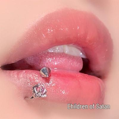 Nanzhulong Drachenklaue Lippen- und Knorpel Hufeisenring