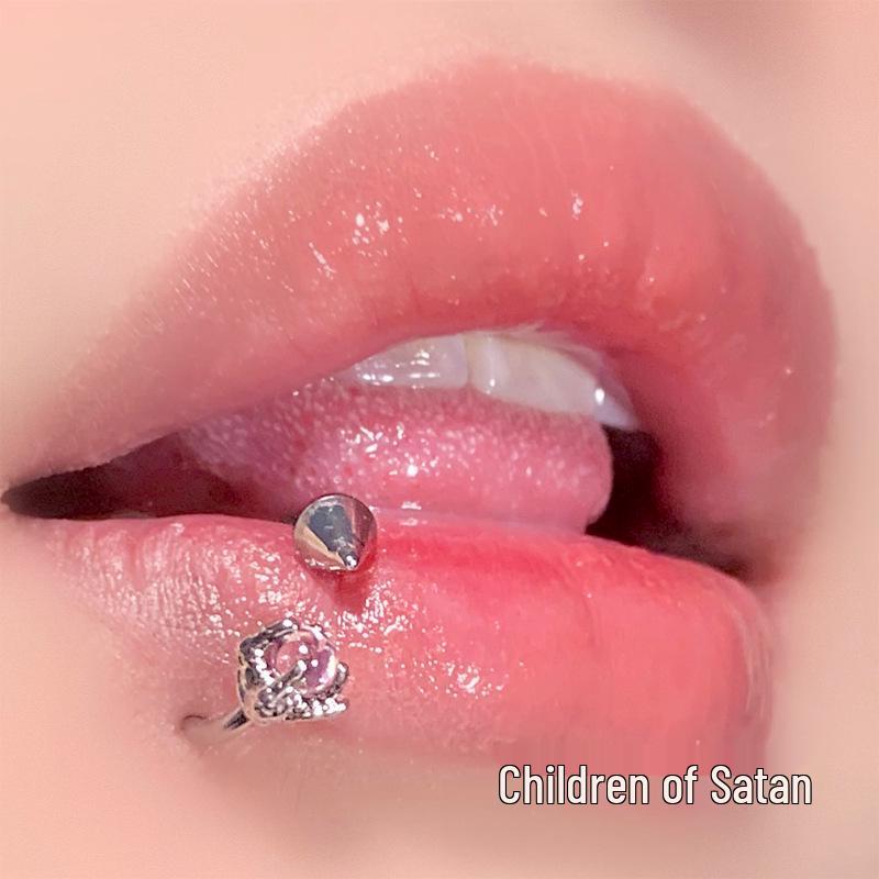 

Наньчжулун Кліпса для губи та хряща у формі Драконячого Кігтя 8mm ring, 1.2mm thick рожевий