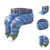 Denim Hosen Pflanzer Jeans Blumentopf Schlafzimmer Blumentopf Harz Blume Vase Halter für Balkon