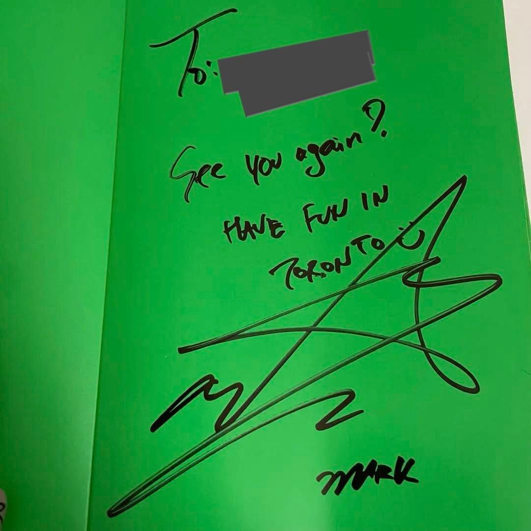 

[USED] NCT 127 Mark autographed album