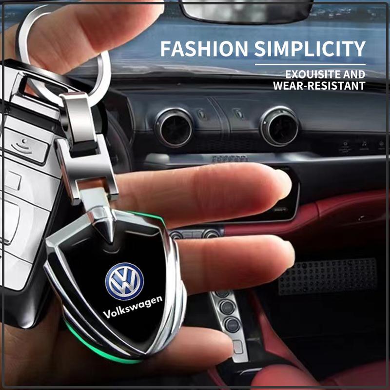 3D Metall Auto Styling Schlüsselanhänger Schlüsselring Schlüsselhalter Für Volkswagen Golf-6 7 4 5 POLO Passat B5 B6 B7 T4 T5 Tiguan Jetta Gol