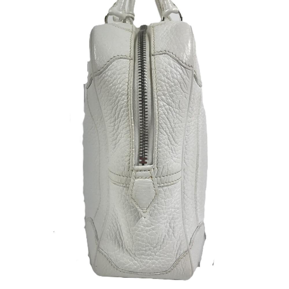 HERMES Box Bag Omnibus PM BOX Hand Bag Taurillon Clemence White