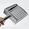 Compact Stainless Steel Sand Sifter Filtering Scooper For Coastal Exploration Ergonomic Shell Digging Tool Wet Dry Sand
