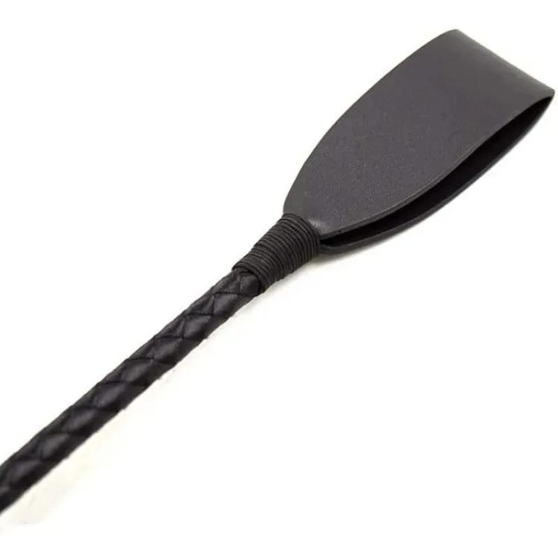 30CM Leather Equestrian Horseback Racing Riding Role Plays Trail Leather Horse Whip Riding Stage Performance Show New