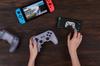 8Bitdo Pro 2 Gamepad (Graue Version) für NS Switch, PC, Android, macOS, Steam Deck, iPhone, iPad, macOS, Apple TV und Raspberry Pi