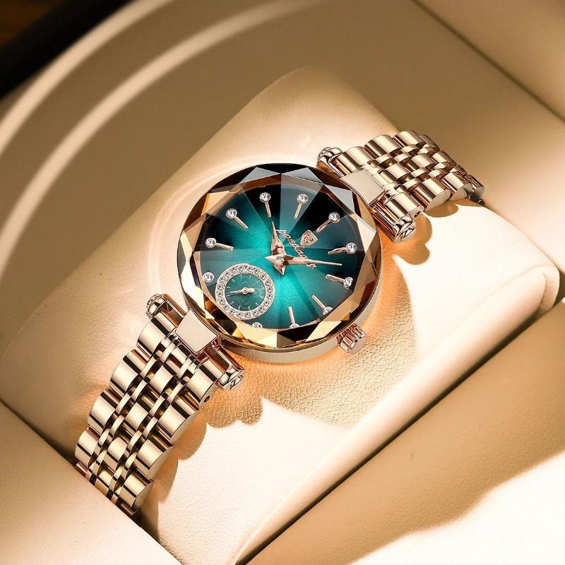 POEDAGAR Elegant Luxury Women's Quartz Watches Waterproof Stainless Steel Watch Casual Fashion Ladies Wristwatch
