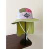 Outdoor Color Block Quick Dry Neck Protection Fishing Hat for Women Spring Summer Camping UV Protection Sun Bucket Hat