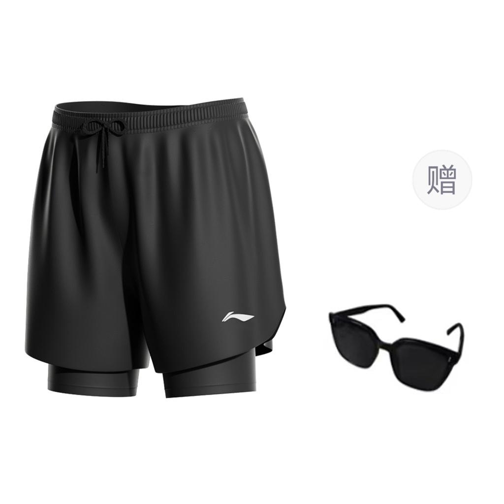 Li-Ning Li Ning Sports Shorts Men's Black AAPR607-1