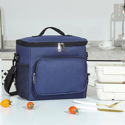 Große isolierte Lunchtasche, Lebensmittelaufbewahrungstasche für Restaurants, Bento-Box mit großer Kapazität, Picknicktasche, tragbarer, verdickter Thermo-Eisbeutel
