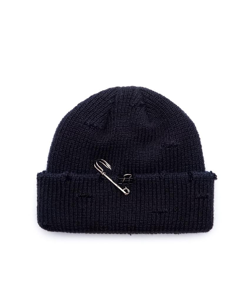 BLACKBLOND Vividi Ript Custom Short Beanie (Black)