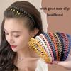 Headband Sponge Headband Girl Headband Korean Style Headwear Wave Hair Hoop Female Hair Accessories