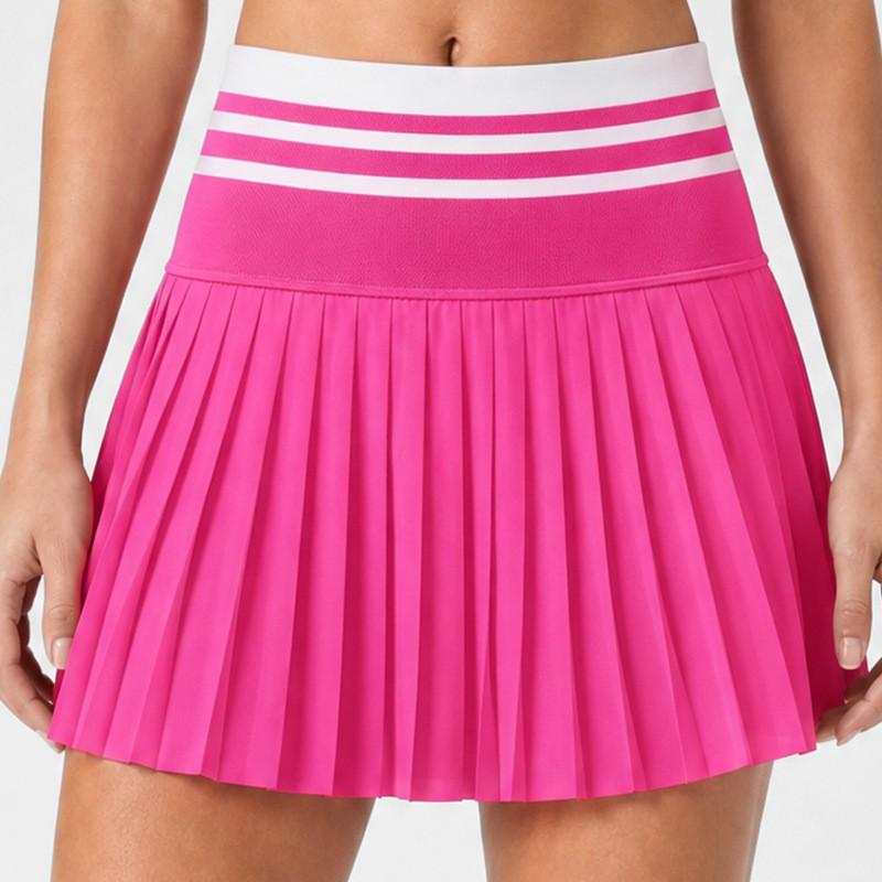 Womens Athletic Skort With Built-in Shorts Tennis Badminton Running Yoga Sportswear
