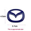 ABS Car Steering Wheel Center Emblem Sticker For Mazda MX-5 2 5 3 6 CX-8 CX-3 CX-5 CX-7 MS RX-8 Axela 8 Interior Decoration
