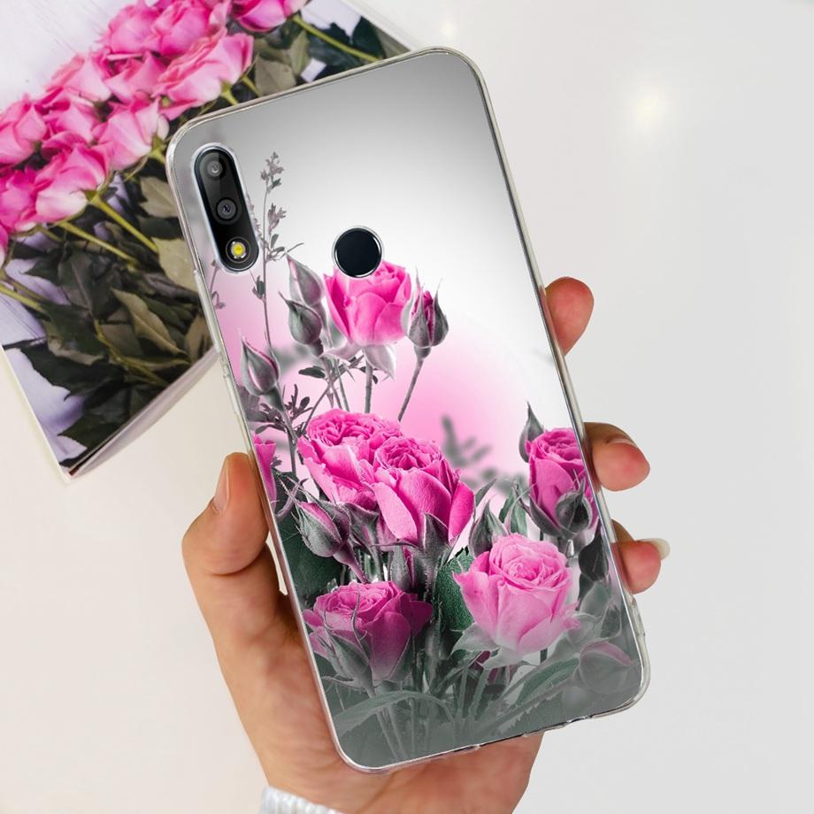 Case for Asus ZenFone Max Pro M2 ZB631KL ZB631KL Capa Soft Silicone Transparent TPU phone Back Mask protecive Cover Jelly Paint