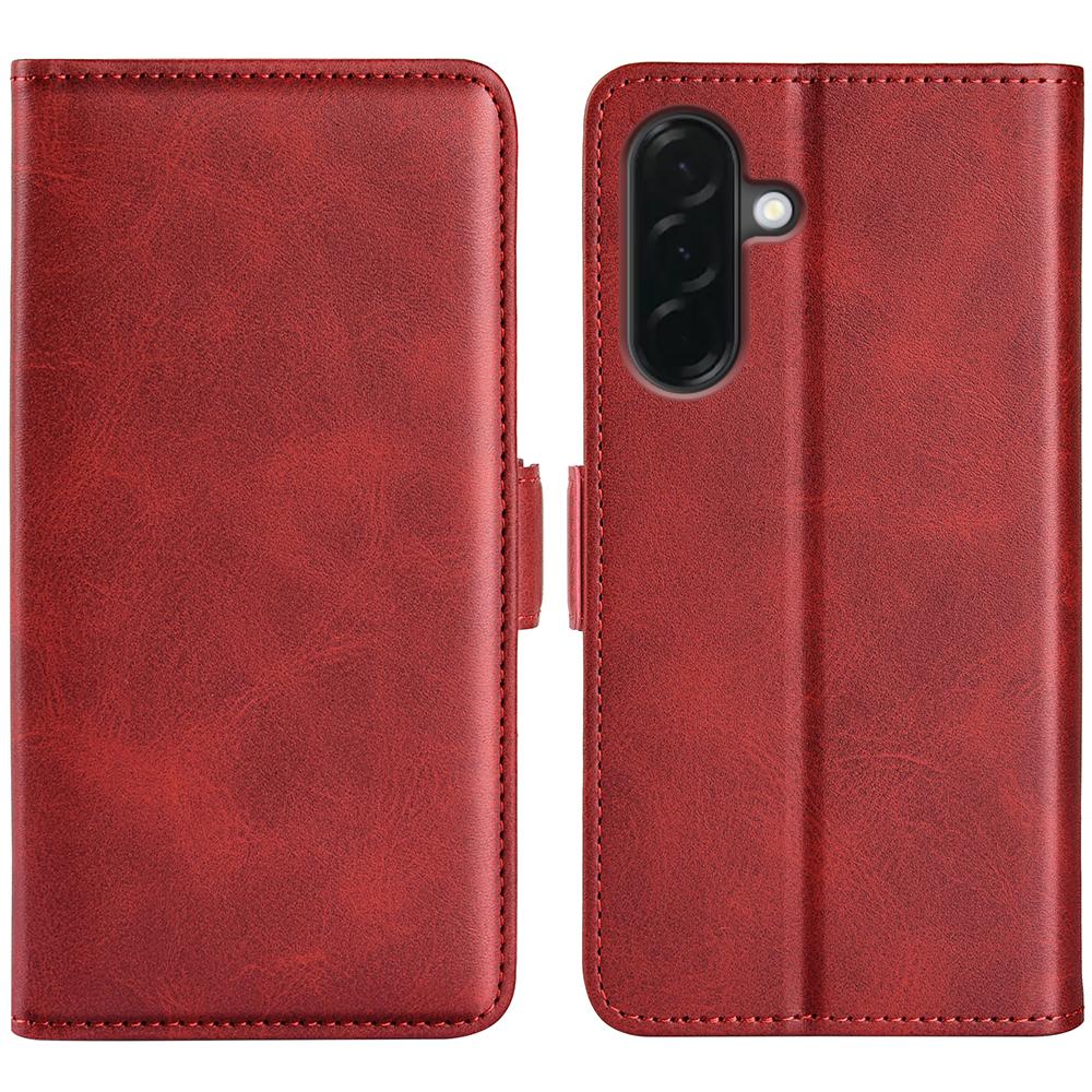 For Samsung Galaxy A37 5G Case Calf Texture Leather Wallet Phone Cover