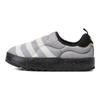 adidas Originals Puffylette Bout Rond Directionnel Mocassins Amortissants Durables Tige Basse Chaussures Décontractées Unisexe Chaussures Décontractées Noir Blanc Gris IF4327