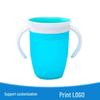 Leak-Proof 360° Toddler Sippy Cup with Handles - Anti-Choke, Drop-Resistant, Lightweight Design