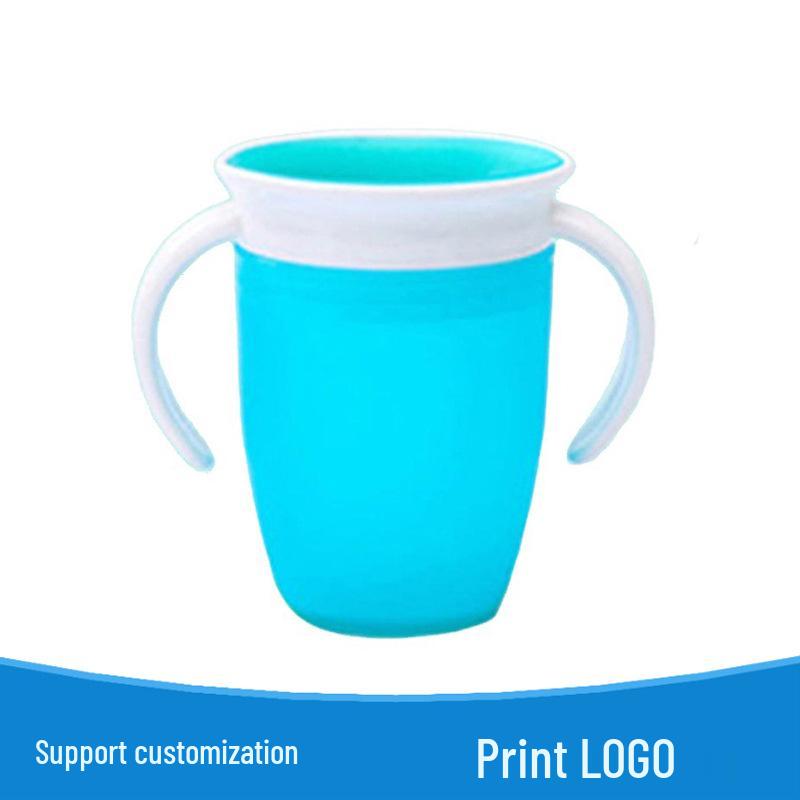 Leak-Proof 360° Toddler Sippy Cup with Handles - Anti-Choke, Drop-Resistant, Lightweight Design