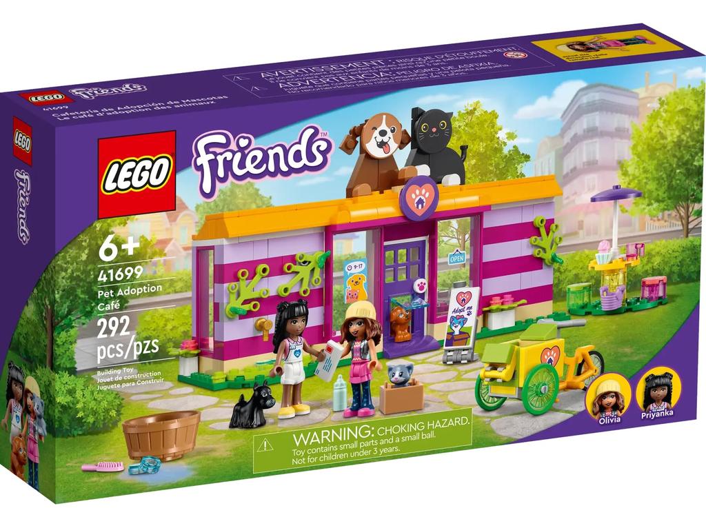 LEGO Friends Pet Adoption Cafe (292 Pieces) 41699
