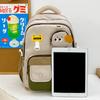 Schoolbag cute color matching primary school bag new large capacity lightweight spine protection campus backpack ins style fashion backpack