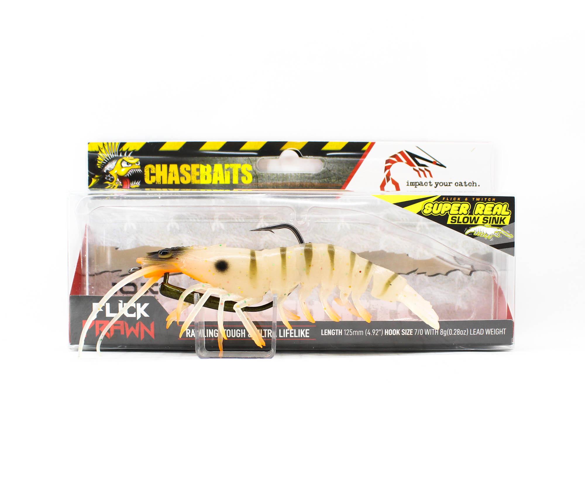 

Chasebaits Flick Prawn 125 mm 8 grams Sinking Lure 09 (5843)