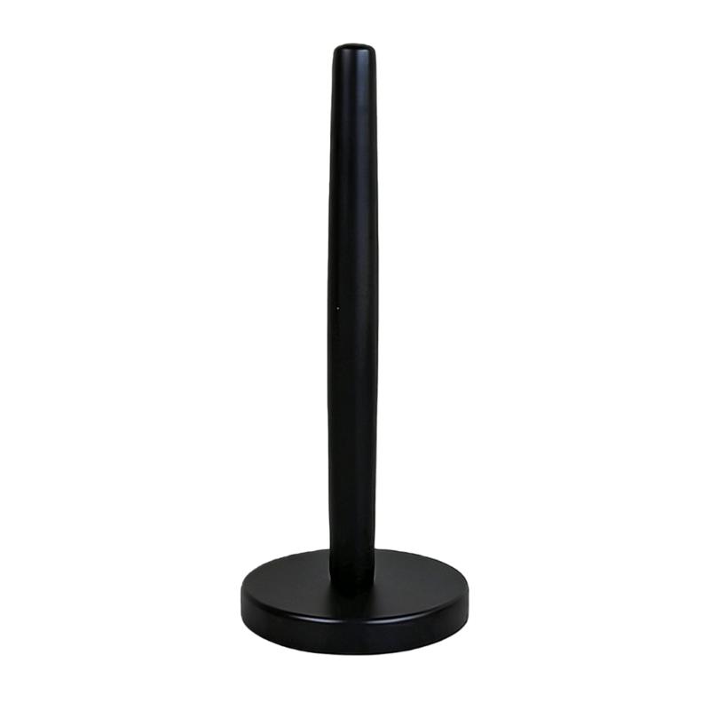 

Countertop Paper Towel Holder Simple Kitchen Roll Paper Stand Wood Napkin Stand Vertical Tissue Holder Easy to Use