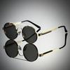 Vintage Round Sunglasses Men Fashion Punk Outdoor Casual Shades Women  New in Trendy Brand Design Decor Sun Glasses