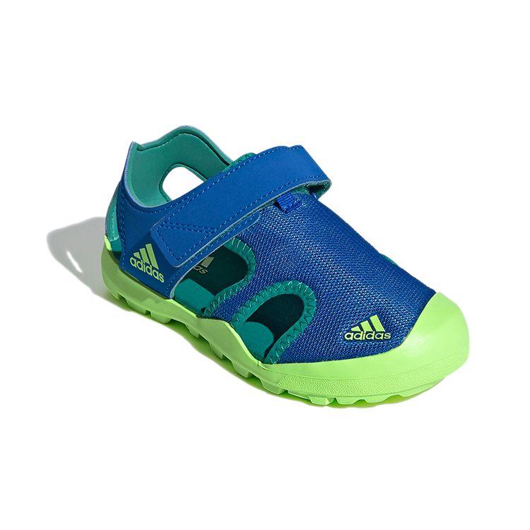 Adidas Captain Toey Low Top Kids Sandals Kids Sandals Blue Green EF2242