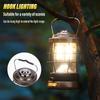 Super bright SMD portable light Rechargeable lantern Outdoor searchlight Portable camping light with warm light + white light