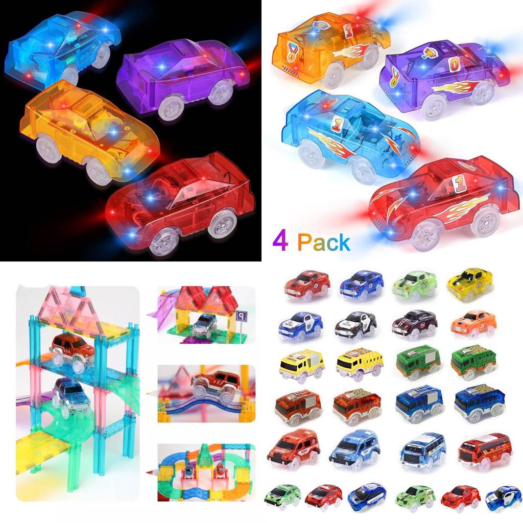 Ηλεκτρικό Διαφανές Αυτοκινητάκι Παιχνίδι Καραμέλα με 5 Φώτα και Φωτεινά Χαρακτηριστικά Για Όλα τα Παιδιά