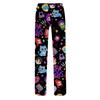 Womens Pajama Pants Sleepwear Casual Drawstring Elastic Waist Pants Comfy Straight Yoga Loose Trousers