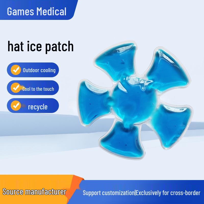 Reusable Summer Cooling Helmet Ice Pad