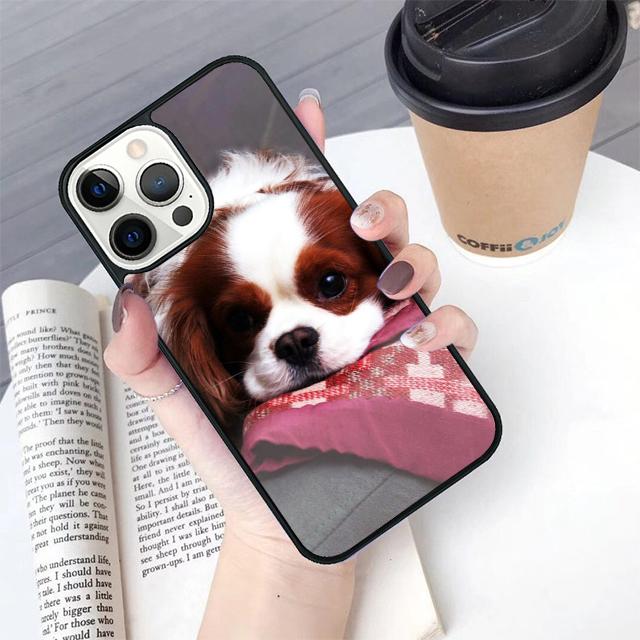 Cavalier King Charles Spaniel Dog phone Case Cover For iPhone 17 Air 16 15 14 Plus For Apple 11 12 13 Pro Max coque coque
