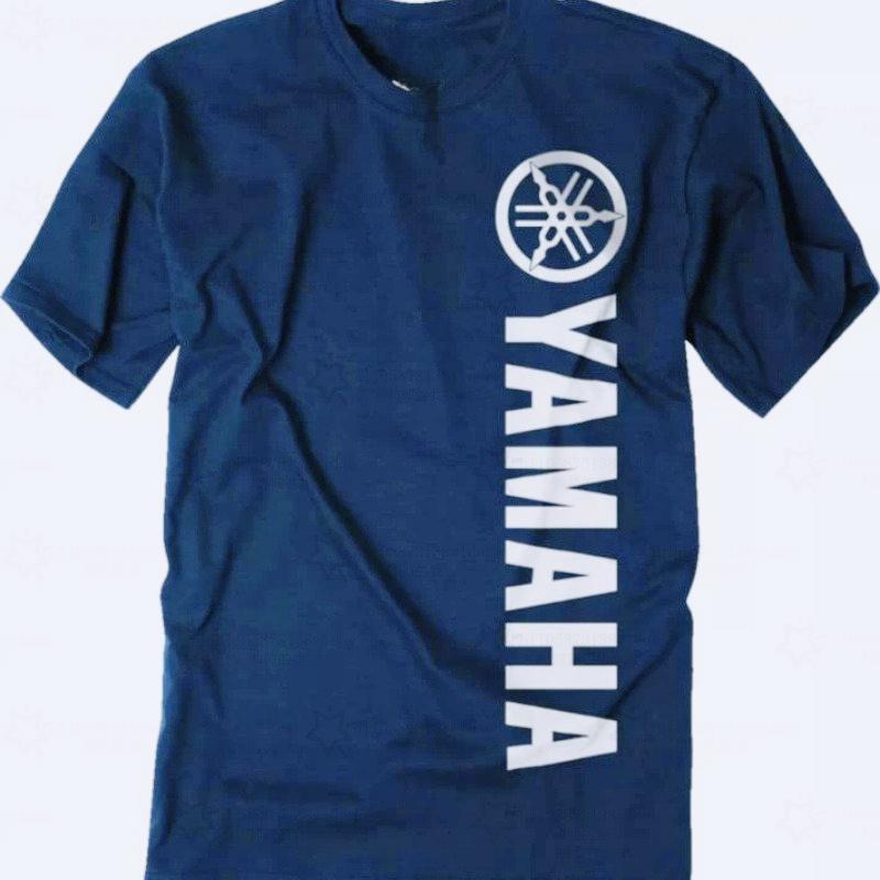 Yamaha Youth Silhouette Tee T Shirt NEW Unisex Men's Fashion Street Sports Short Sleeves Women High Quality Crew Neck Top