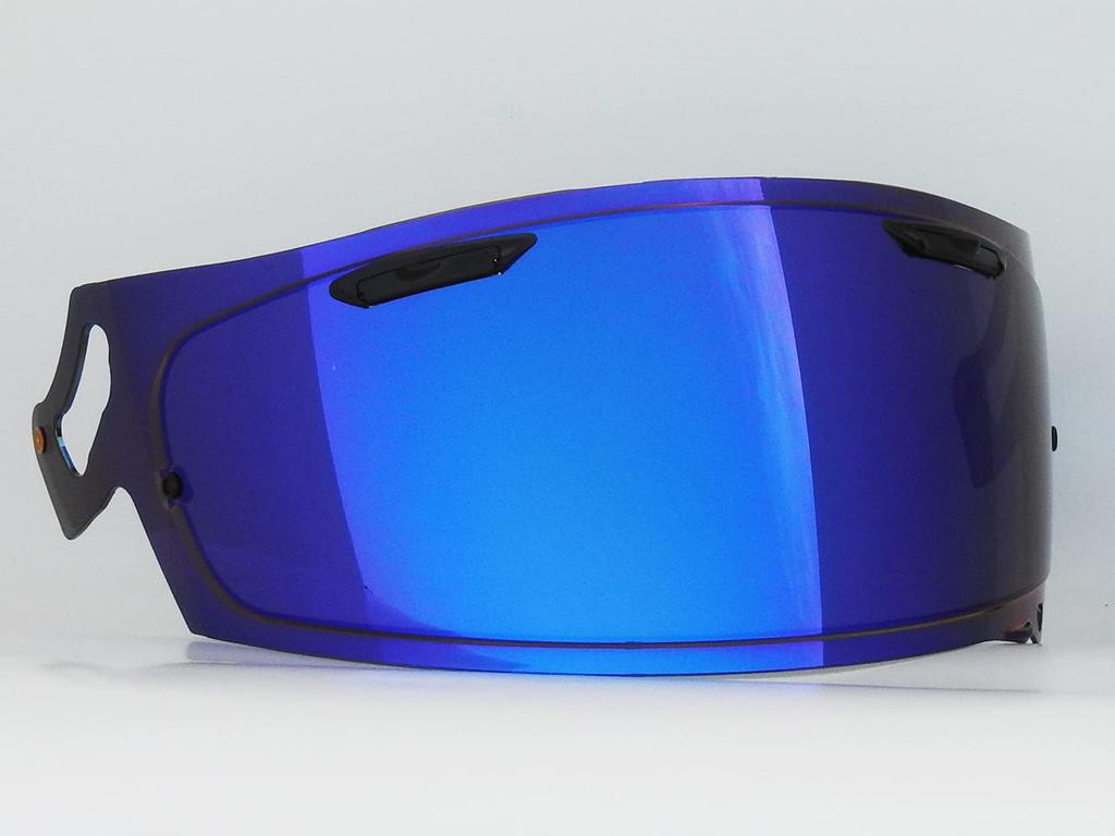 RXP VAS-V MV Compatible Blue/Dark Smoke Mirror Shield External Product Arai Alai VAS-V MV