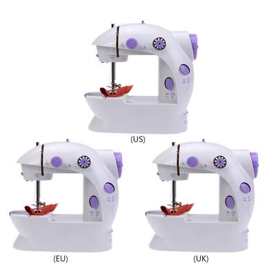 Petite machine à coudre électrique portable, ménagère mobile entièrement automatique pour débutants, petite de bureau multifonctionnelle, serrurier