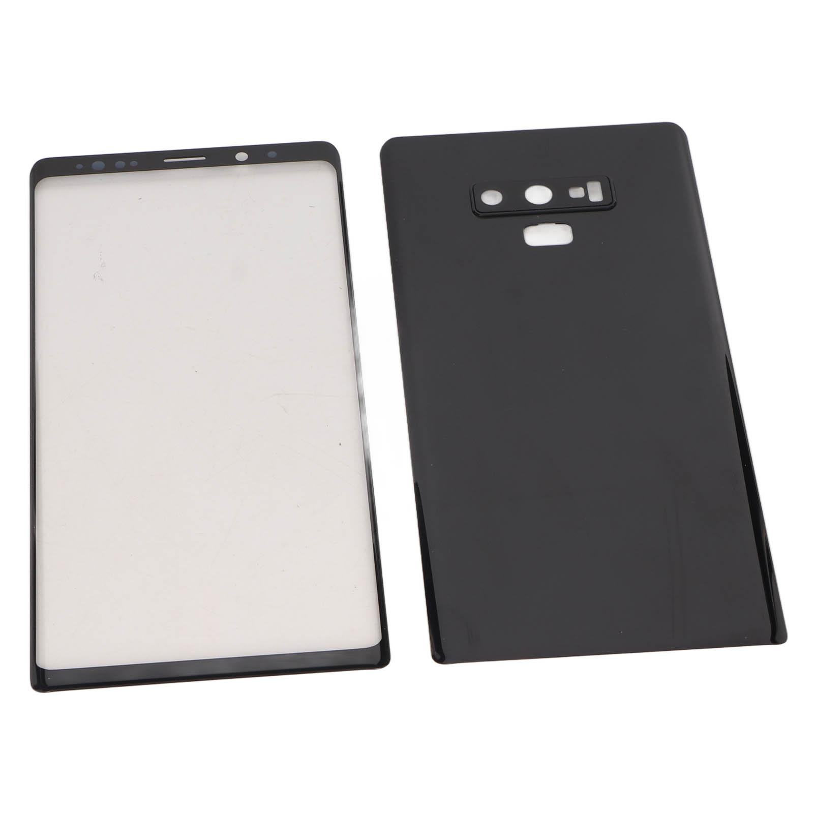 

Phone Glass Screen and Rear Door Phone Screen and Rear Panel Repair Kit for Galaxy Note 9 Black чёрный