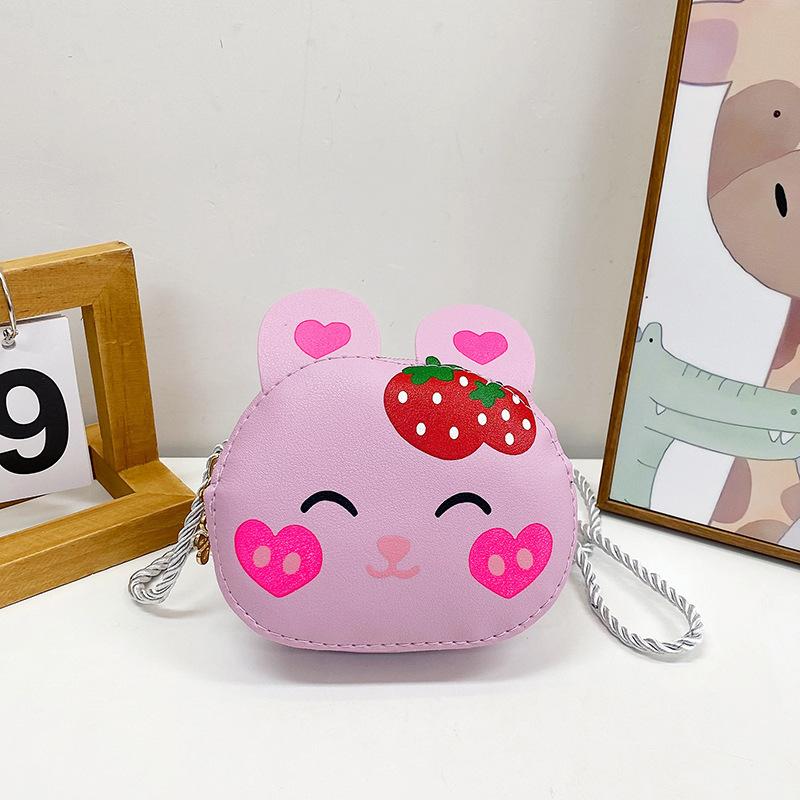 New Cartoon Children Messenger Bag Cute Cat Children Fashion Coin Purses and Handbags Cute Boy Girl Mini Shoulder Bag