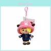 Anime One Piece Luffy Chopper Zoro Plush Toys Cartoon Creative Pendant Wholesale