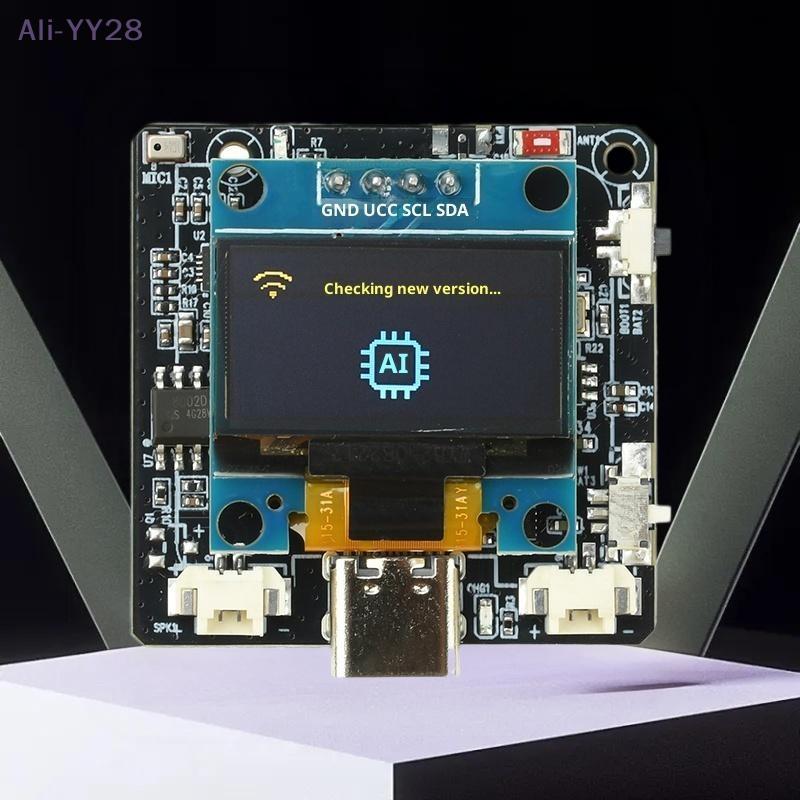 {YY28} SP32-C3 Development Board AI Dialogue Voice Module AI Voice Sensor Module With 0.96 Inch Screen For Deepseek/Xiaozhi