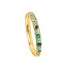 Snap Enamel Colorful Auspicious Cloud Carved Open Ring Light Luxury Hand Jewelry Bracelet